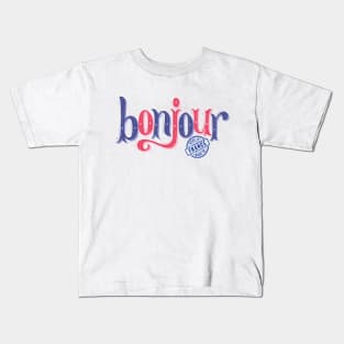 Bonjour Made in France Kids T-Shirt